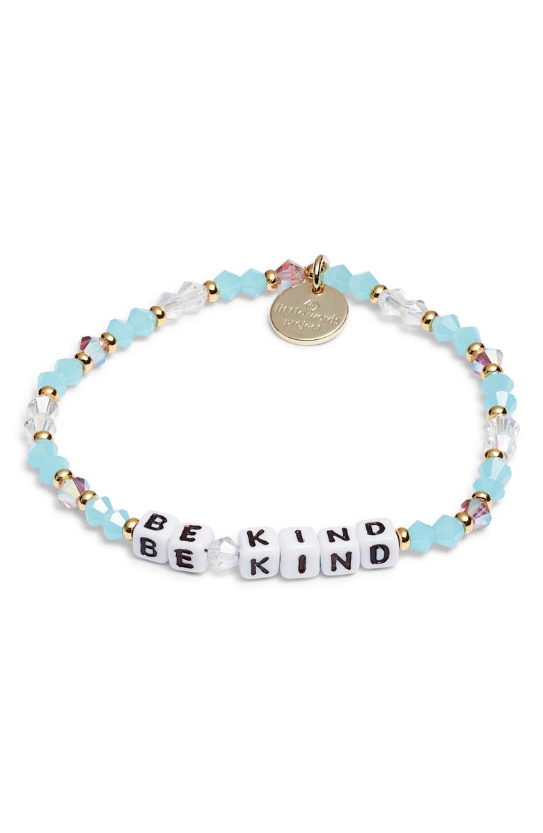 Little Words Project Be Kind Bracelet, Main, color, 