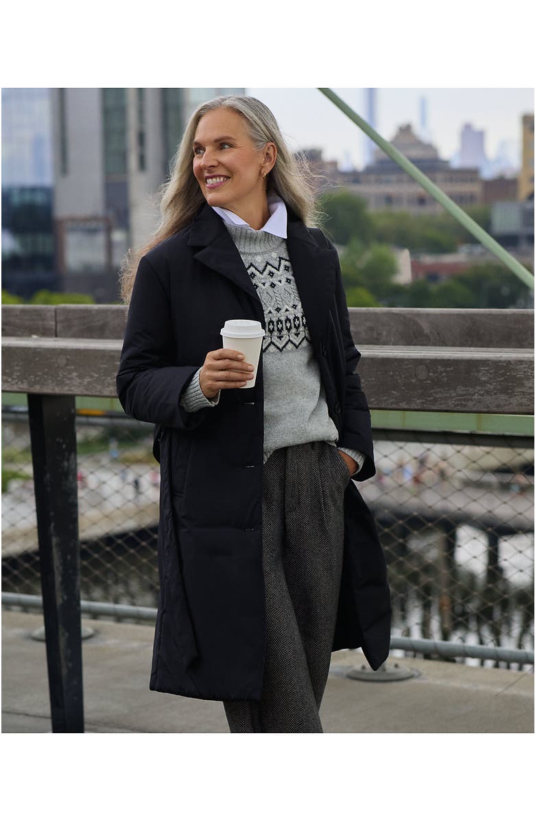 Lands' End Insulated Commuter Trench Coat, Alternate, color, 