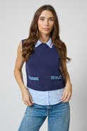 Central Park West Kendall Sleeveless Twofer
