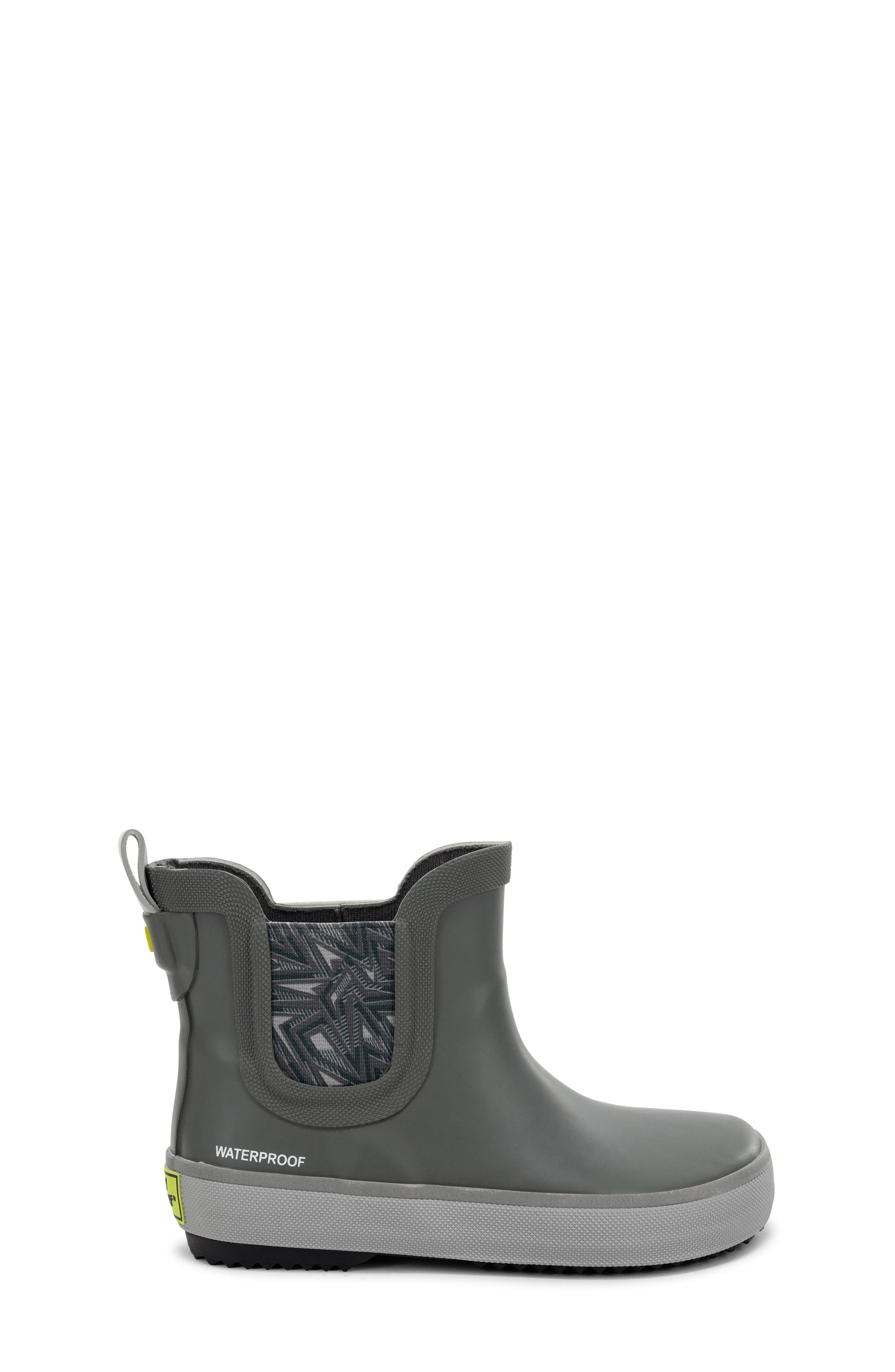 Western Chief Kids' Element Chelsea Rain Boot, Alternate, color, Gray