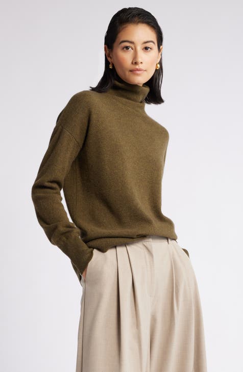 Women s Green Turtlenecks Nordstrom