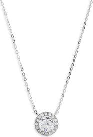 Nordstrom Cubic Zirconia Pendant Necklace