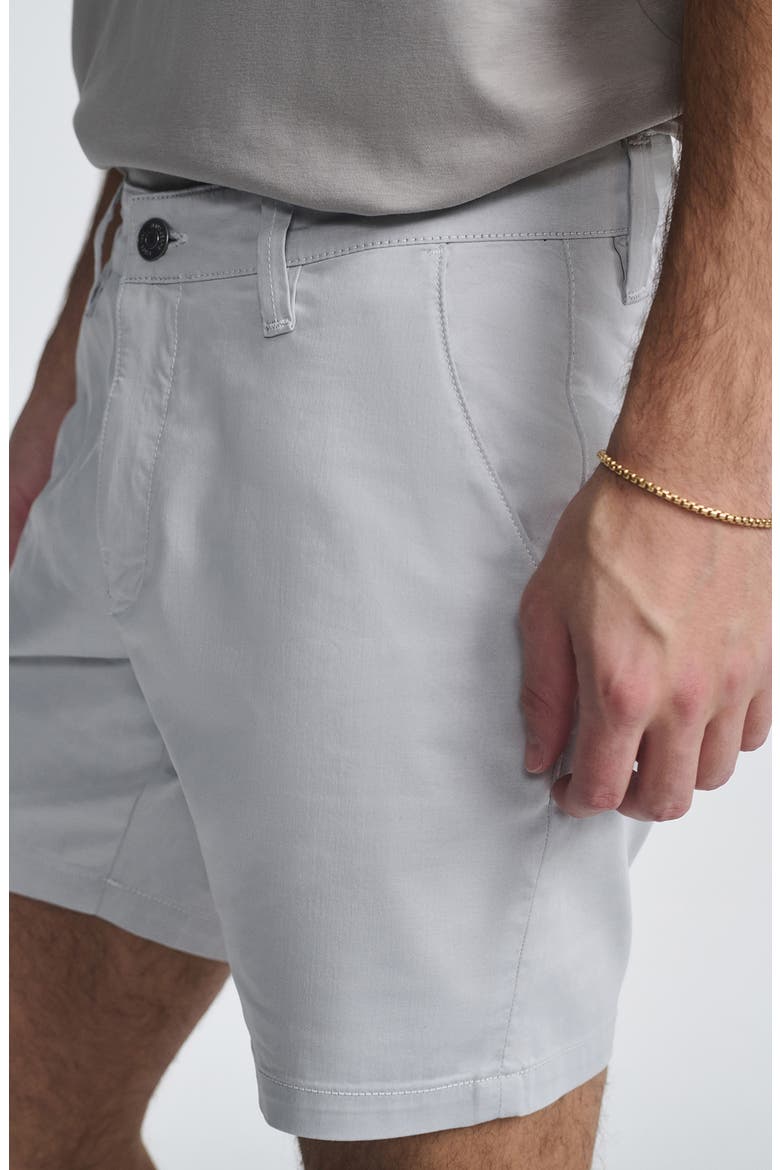 Nate City Smart Flat Front Stretch Twill Shorts, Alternate, color, STONE CITY SMART