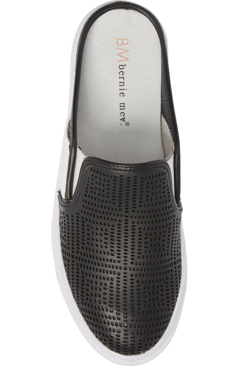 bernie mev. Perforated Backless Sneaker, Alternate, color,