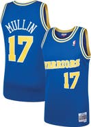 Mitchell & Ness Men's Mitchell & Ness Chris Mullin Royal Golden State Warriors 1993/94 Hardwood Classics Swingman Jersey