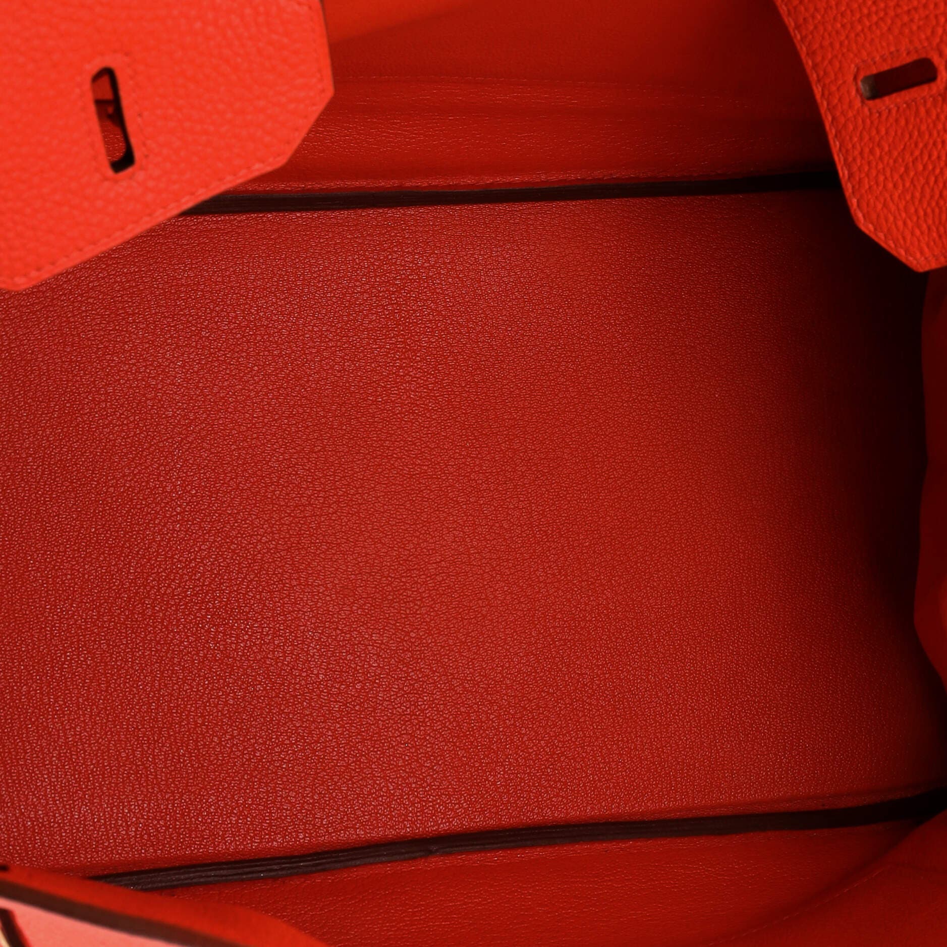 Pre-Owned Hermes Birkin Handbag Orange Togo with Gold Hardware 35, Alternate, color, Capucine