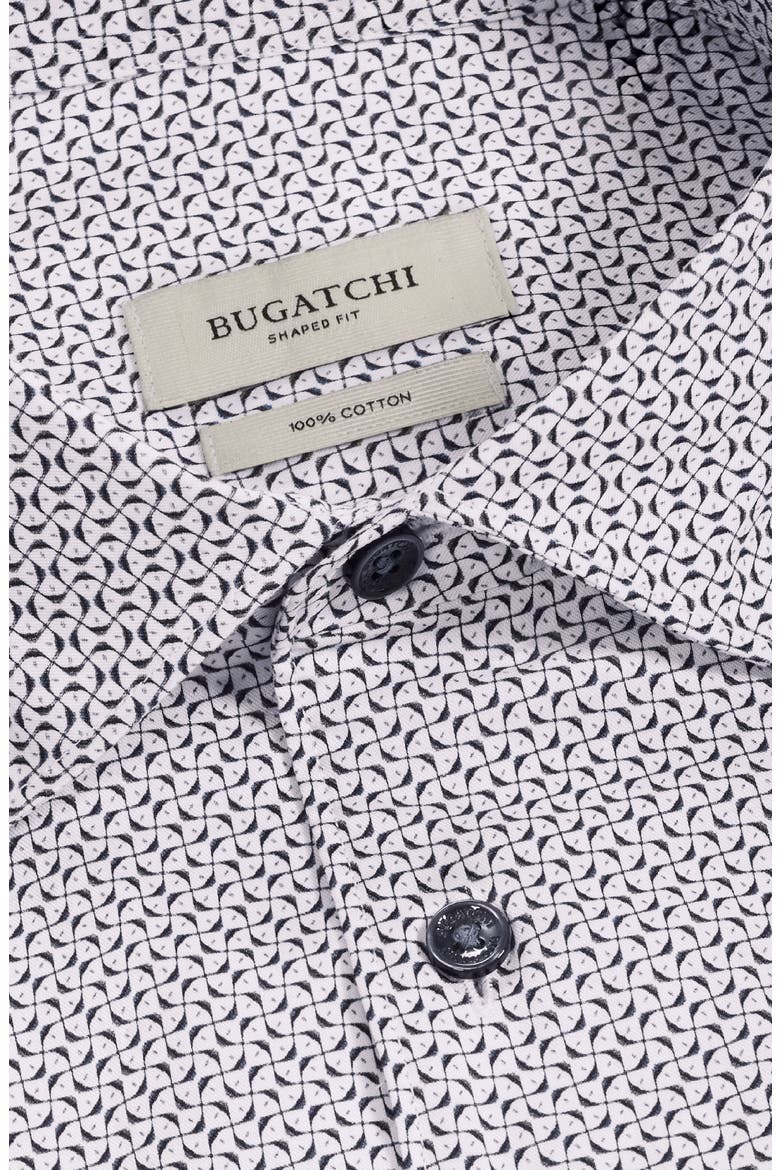 Alvin Shaped Fit Long Sleeve Cotton Button-Up Shirt, Alternate, color, MARINE BLUE