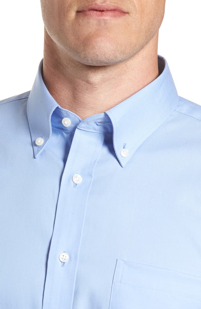 Nordstrom Trim Fit Non-Iron Dress Shirt, Alternate, color,