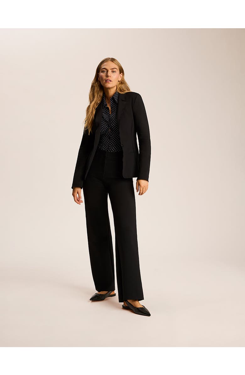 Commando Classic Printed Button Down Bodysuit, Alternate, color, Black/White Polka Dot