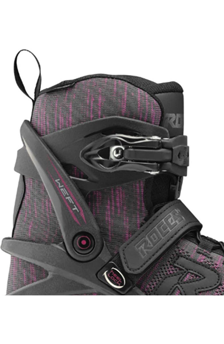 Roces Weft Thread Womens Inline Skates, Alternate, color, Black/Fuchsia