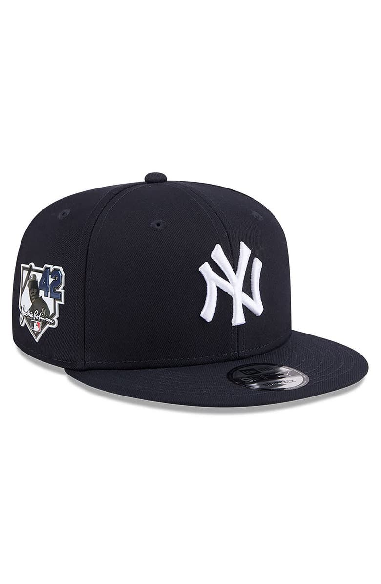 New Era Men's New Era Navy New York Yankees 2026 Jackie Robinson Day 9FIFTY Snapback Hat, Main, color, Navy