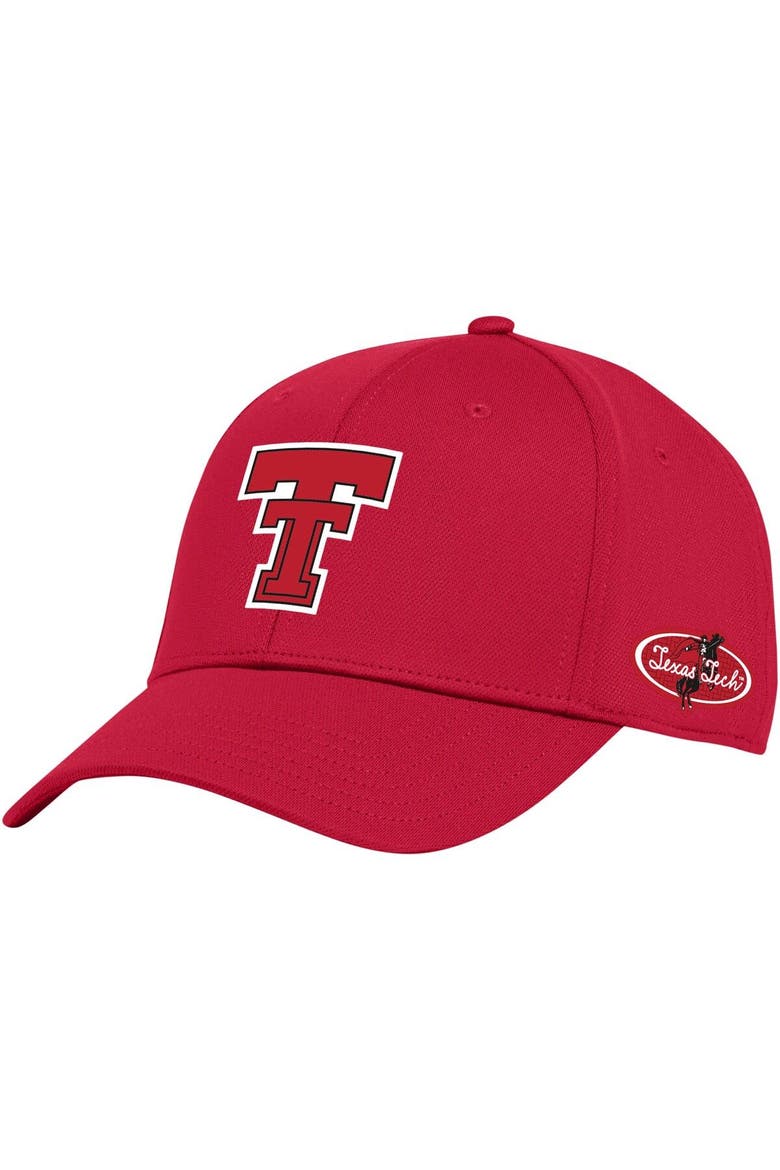 Men's Under Armour Red Texas Tech Red Raiders Special Game Blitzing Iso-Chill Adjustable Hat, Main, color, Red