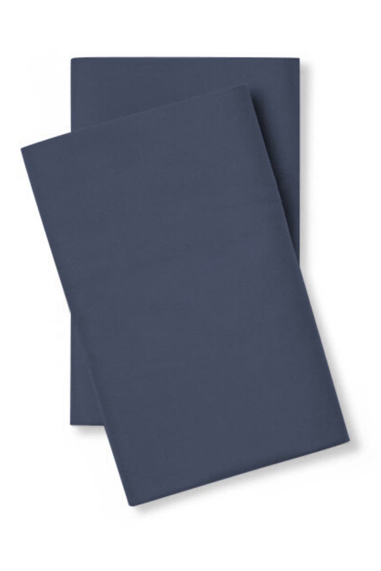 Cool & Crisp Pillow Case Set - Set of 2, Main, color, DARK NAVY