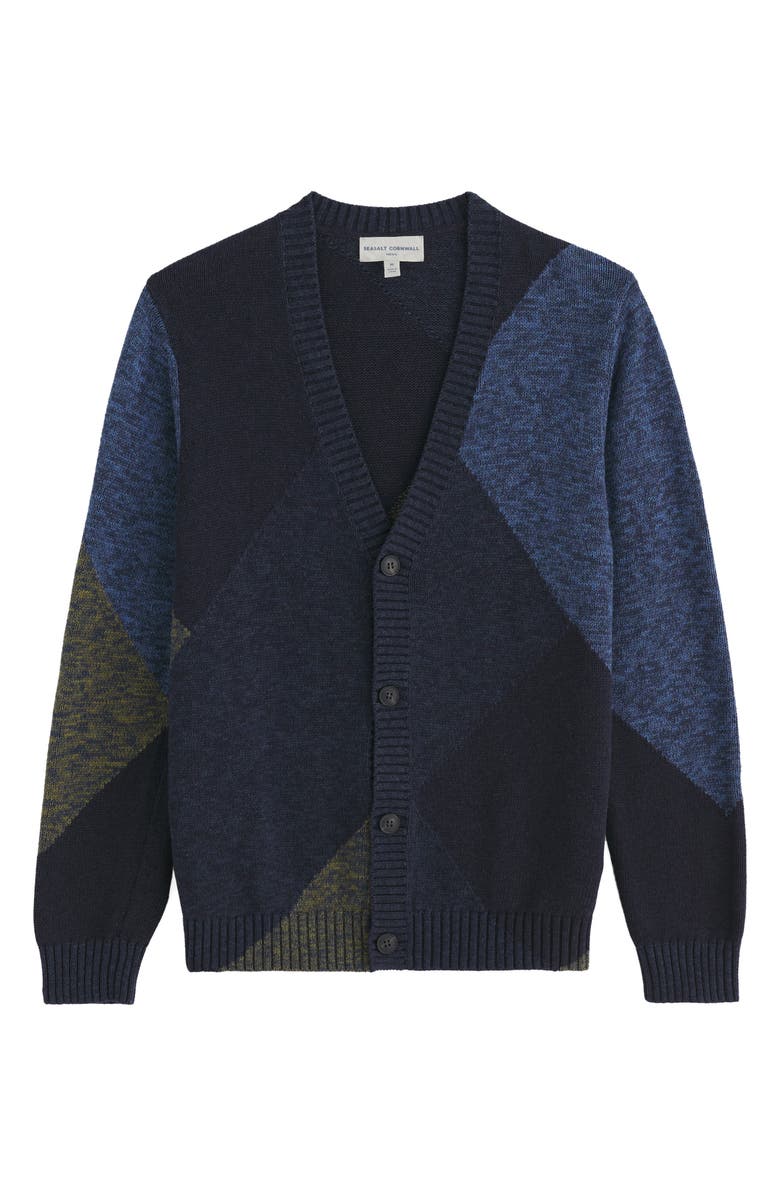 Seasalt Cornwall Goelann Organic Cotton Cardigan, Alternate, color, Entenin Multi