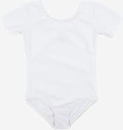Leveret Girls Short Sleeve Leotard