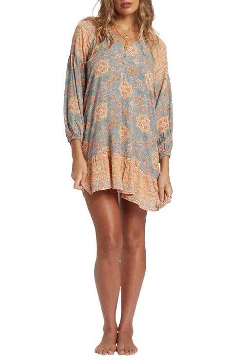 She's a Dreamer Long Sleeve Shift Dress