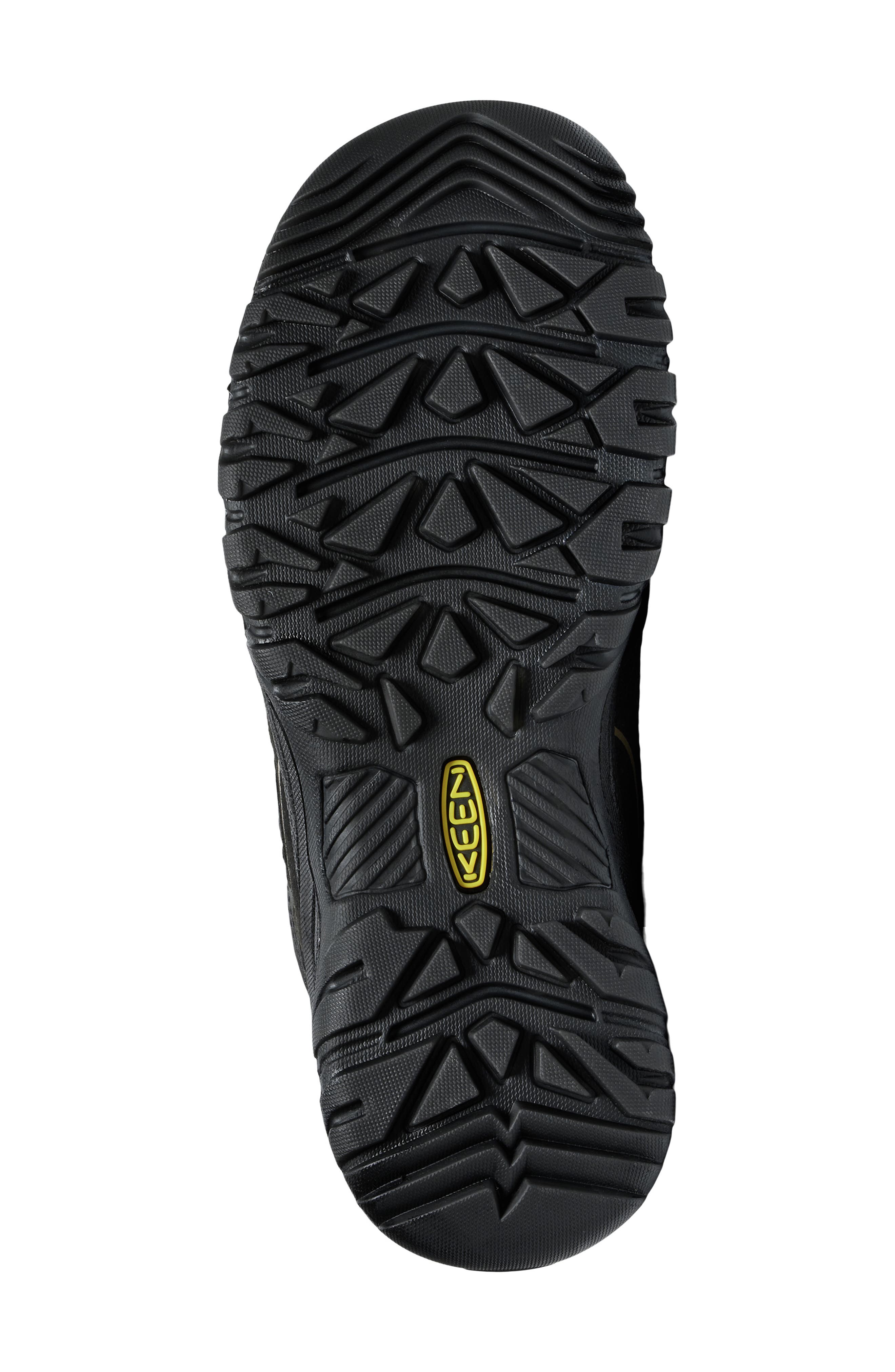 KEEN Targhee IV Waterproof Mid Hiking Shoe, Alternate, color, Triple Black