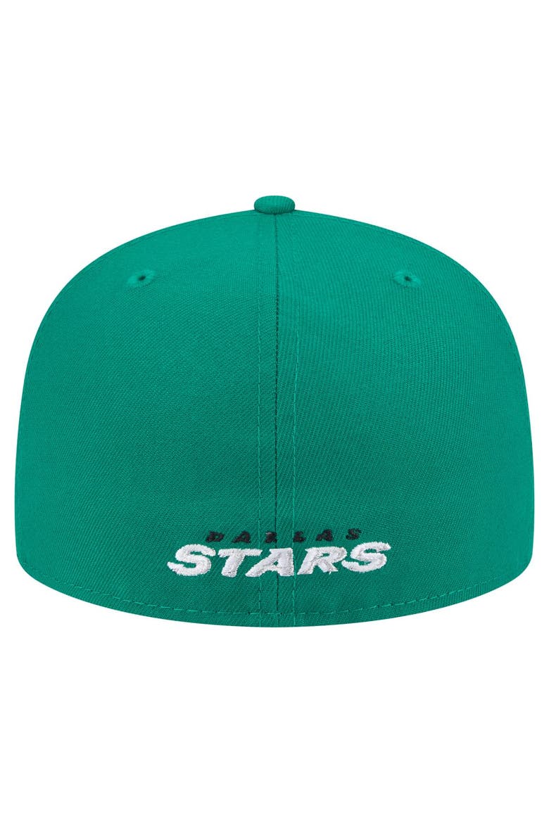 Men's New Era  Green Dallas Stars Deceptor 59FIFTY Fitted Hat, Alternate, color, Green
