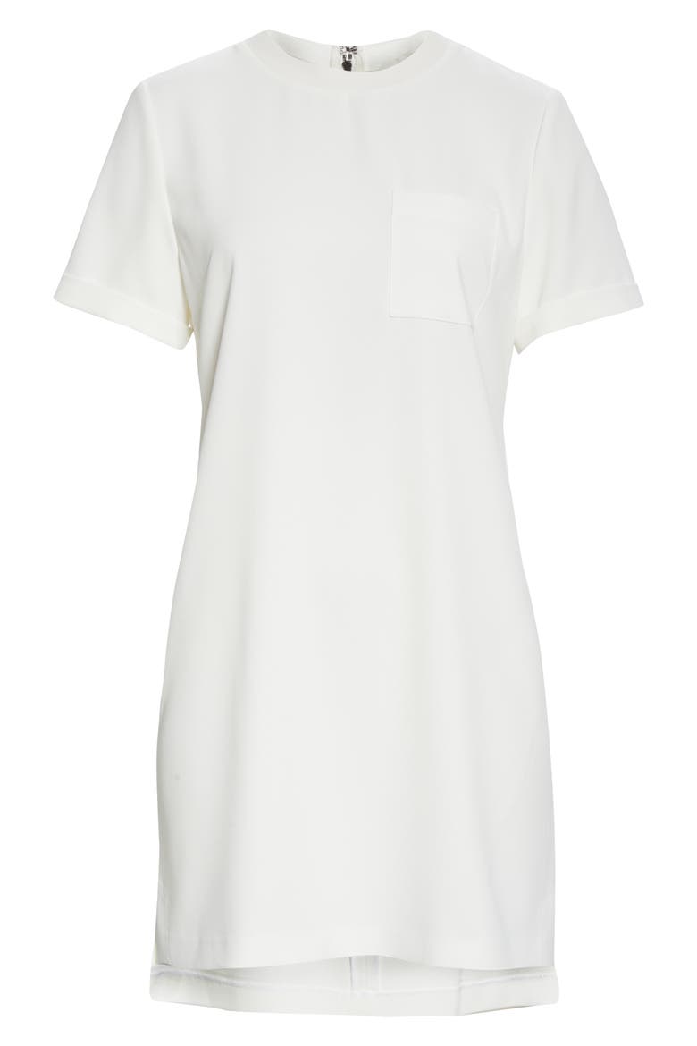 Catalina T-Shirt Dress, Alternate, color, OFF WHITE
