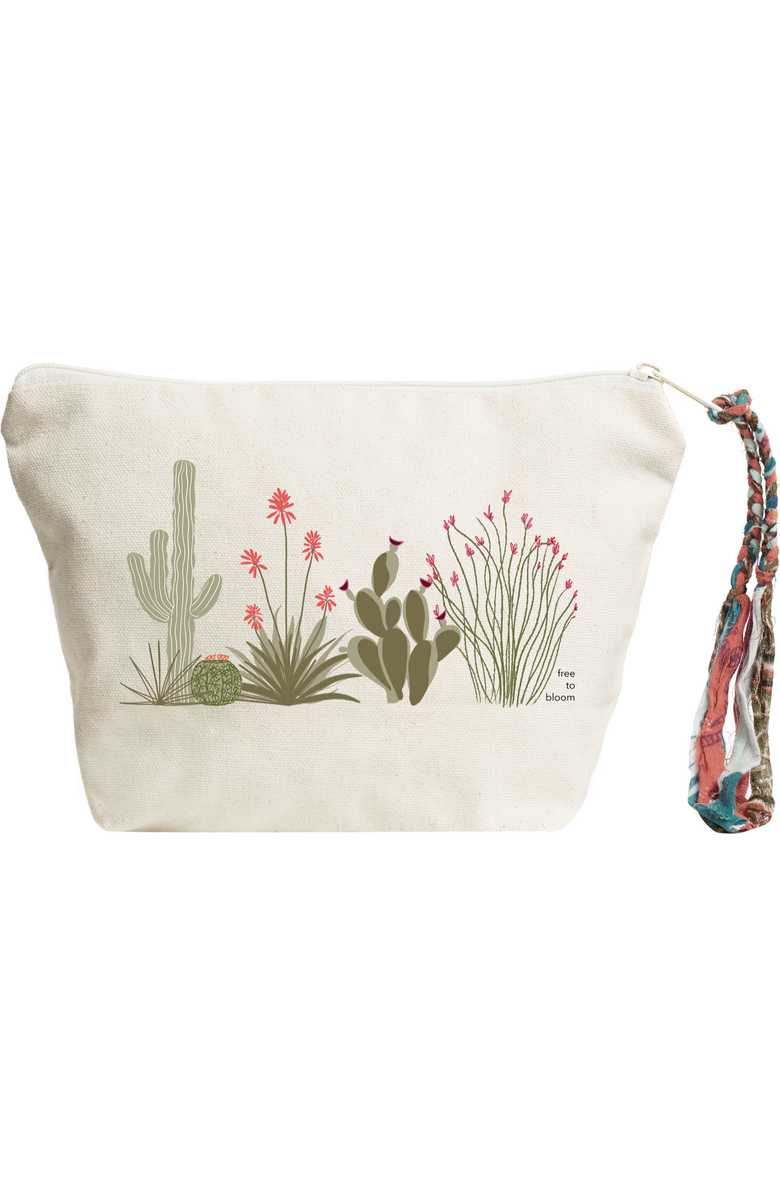 The Tote Project Free to Bloom | Pouch, Main, color, Natural