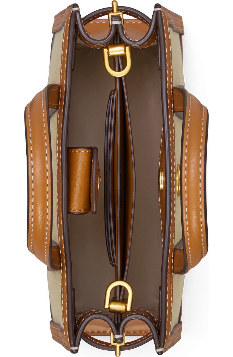 Tory Burch Walker Canvas Micro Satchel, Alternate, color,