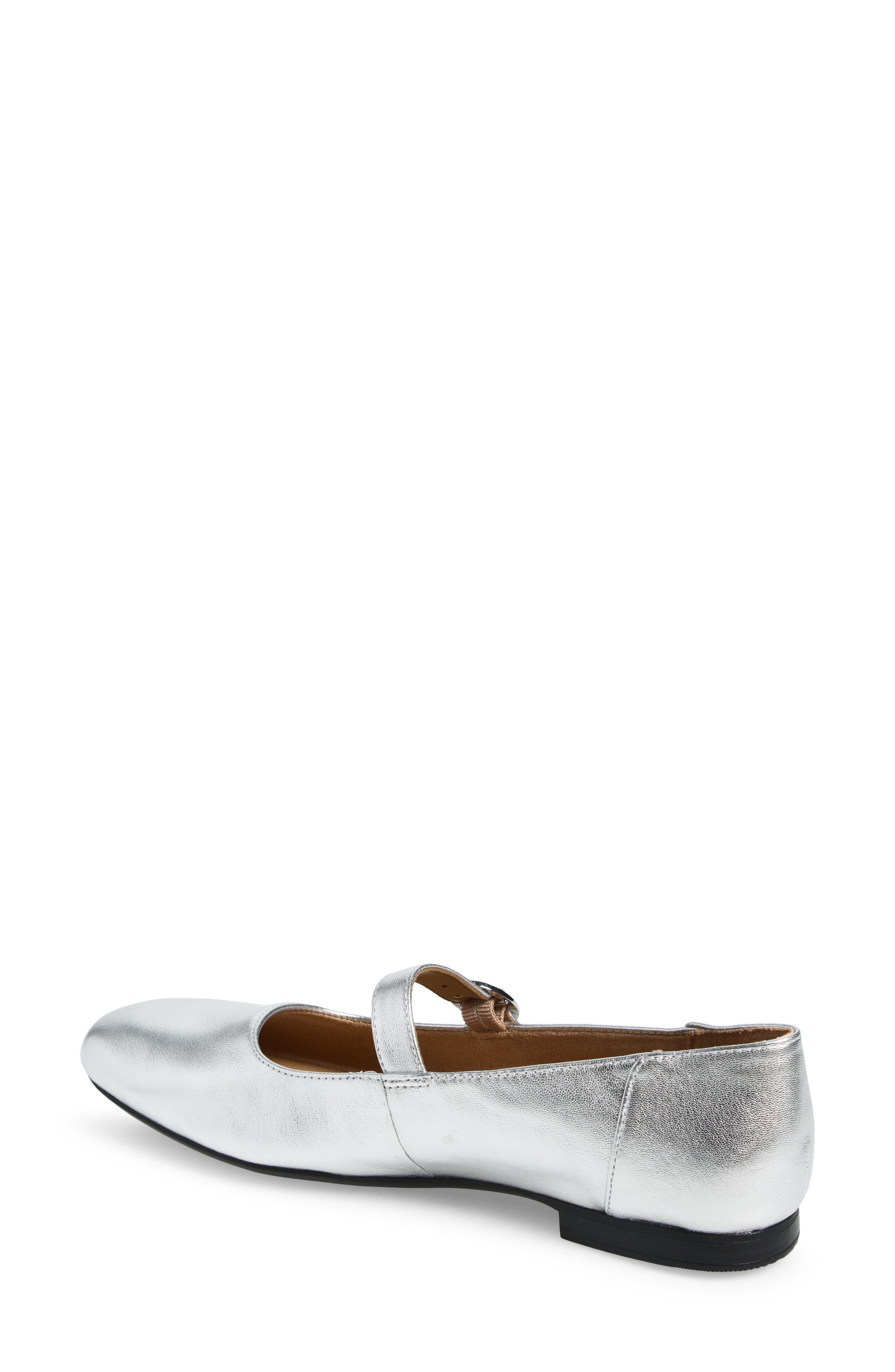 Kelly Leather Mary Jane, Alternate, color, SILVER