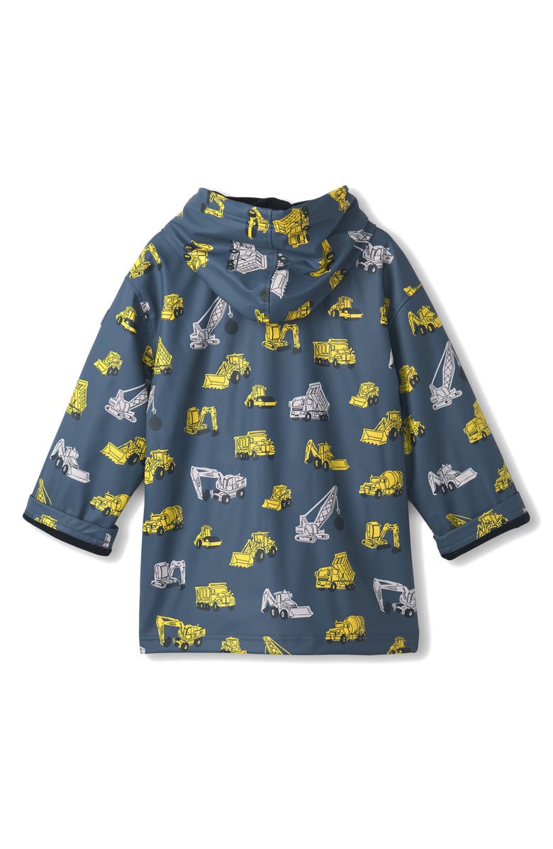 Hatley Kids' Construction Raincoat, Alternate, color, 