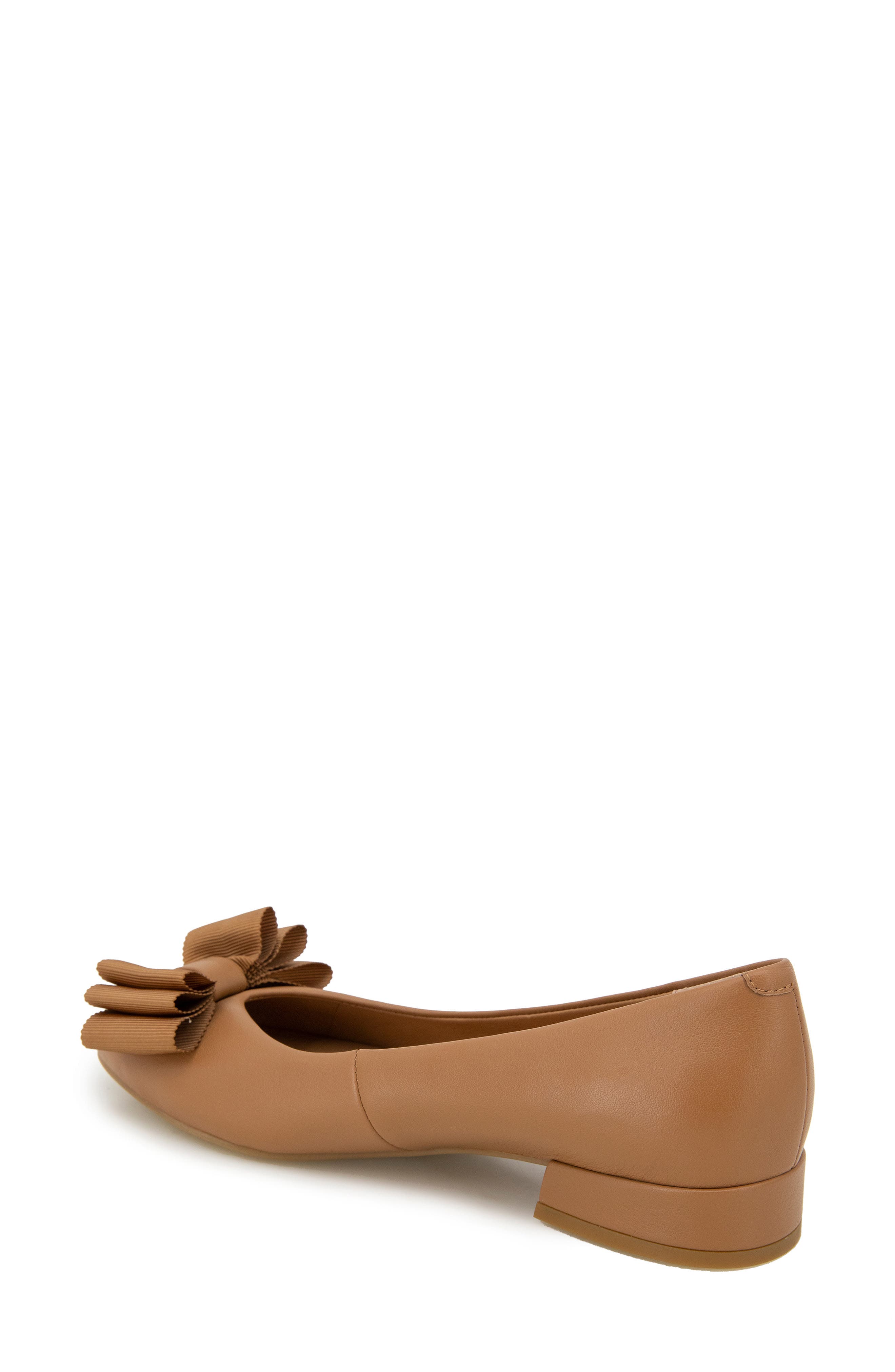 Gentle Souls Atlas Bow Detail Pump, Alternate, color, Camel Leather
