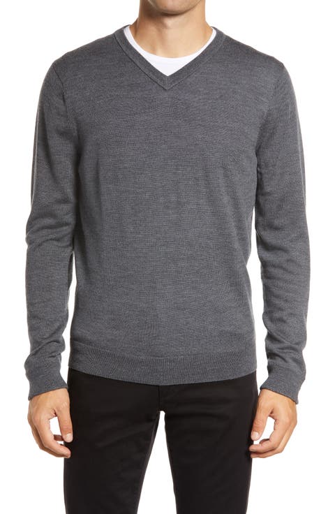 Washable Merino V-Neck Sweater