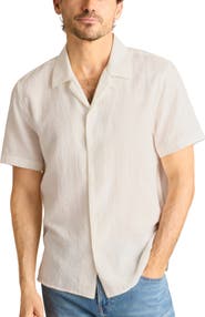Bonobos Riviera Cotton Jacquard Camp Shirt