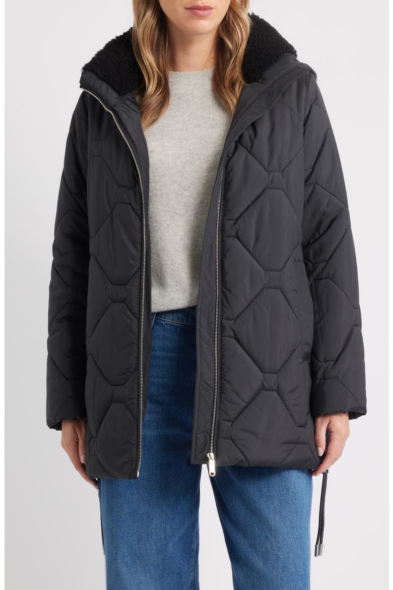 Onion Quilted Jacket, Main, color, BLACK