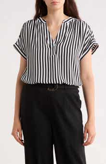Gemma + Jane V-Neck Popover Top