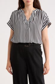 Gemma + Jane V-Neck Popover Top