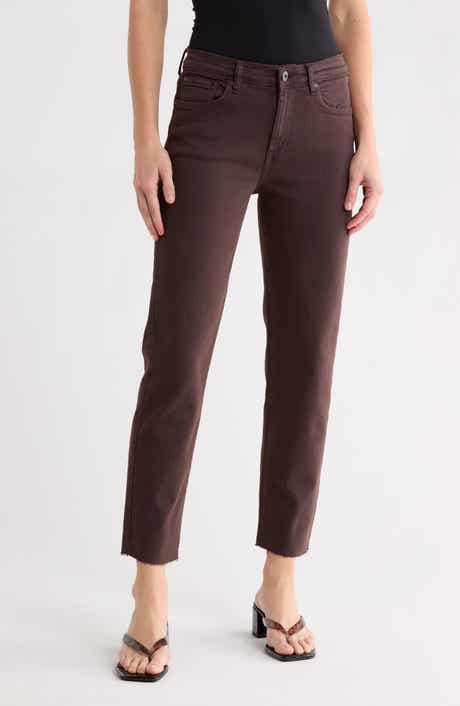 High Rise Straight Leg Pants