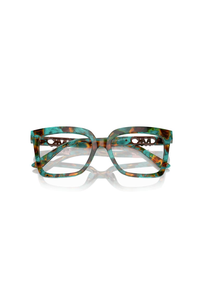 53mm Square optical glasses, Alternate, color, Green