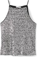 MANGO TEEN Sequin Tank