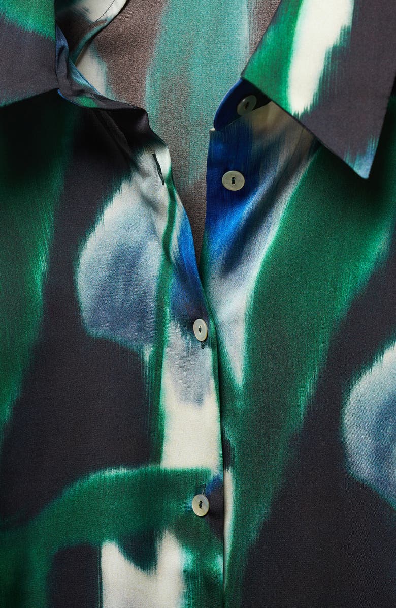 MANGO Print Shirt, Alternate, color, 