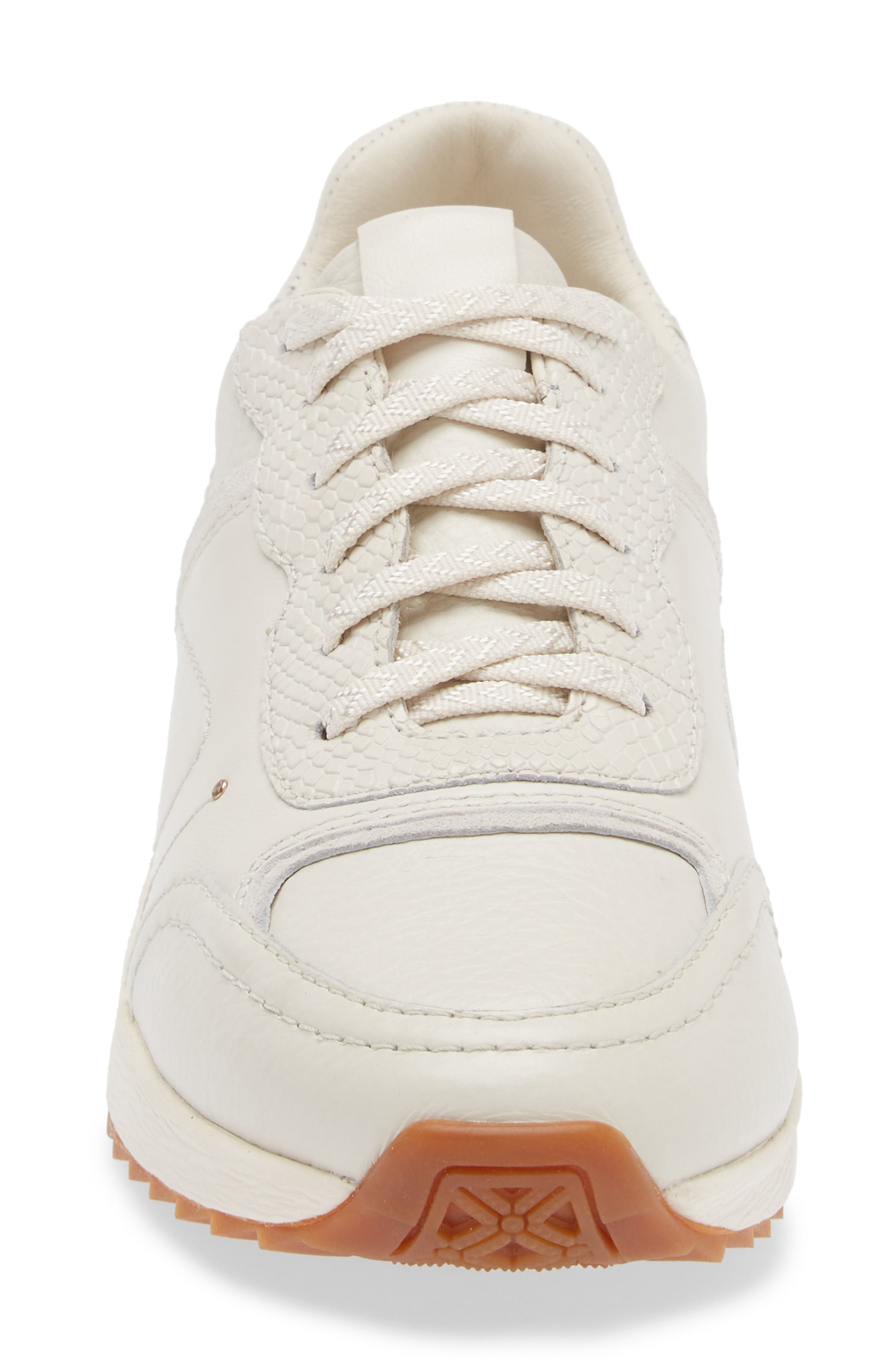 FRANKIE4 Brooklyn Chalk Sneaker, Alternate, color, White Croc Emboss