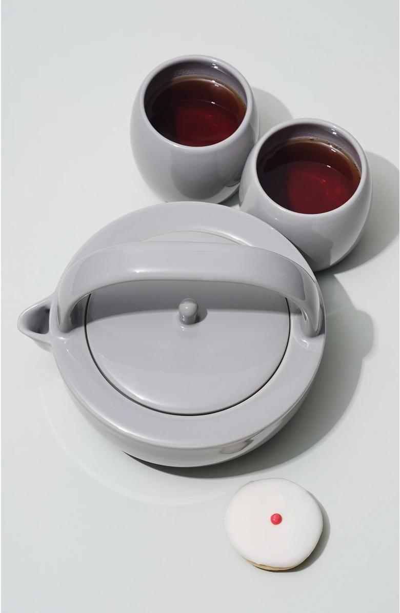 Fors Studio Small Teapot, Alternate, color, Grey