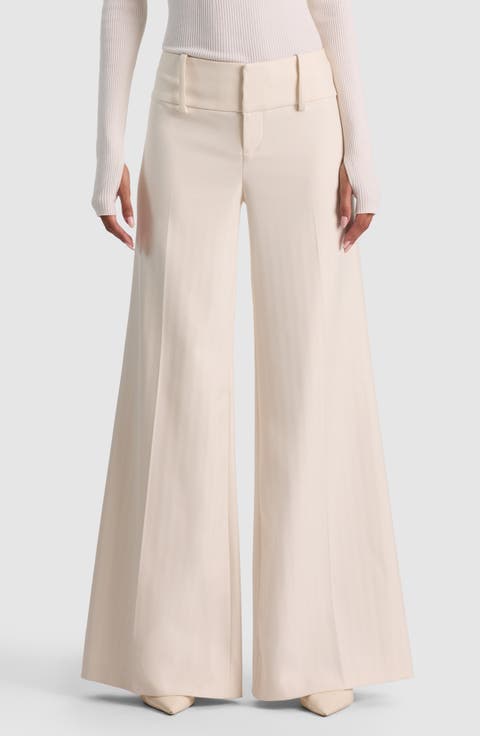 Olivia Low Rise Wide Leg Pants