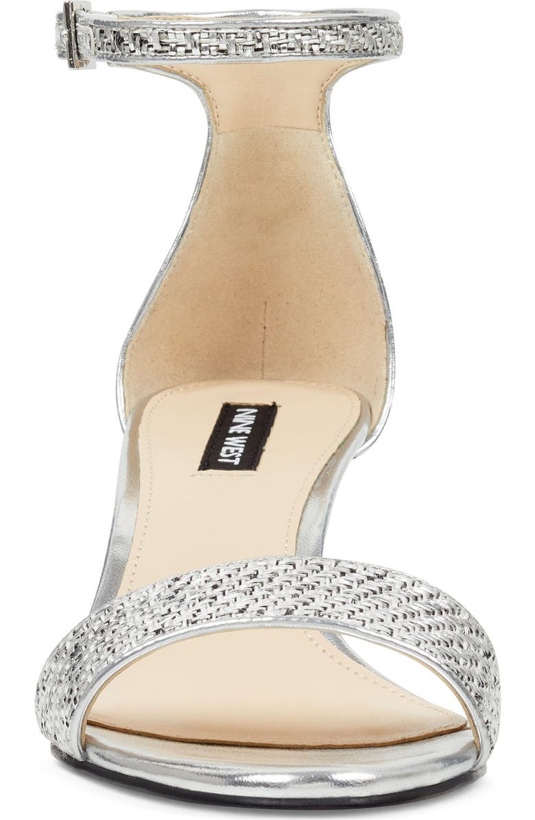 Nine West 'Leisa' Ankle Strap Sandal, Alternate, color,