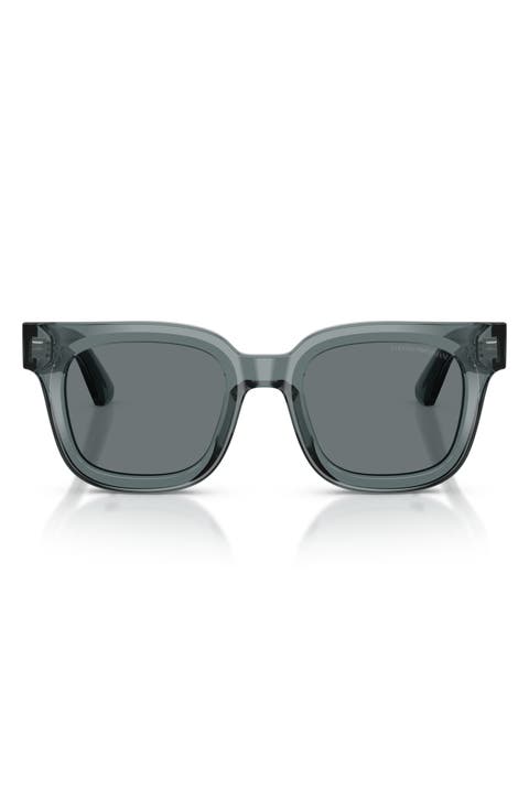 47mm Square Sunglasses