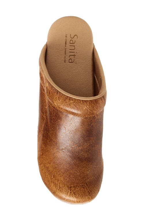 Sanita Melissa Clog In Brown