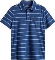 vineyard vines Kids' Island Stripe Cotton Polo (Nordstrom Exclusive)