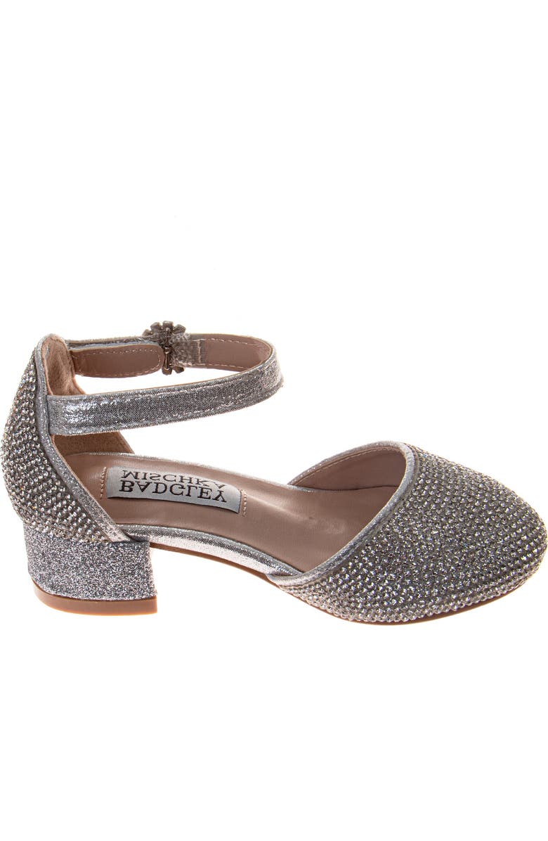 BADGLEY MISCHKA Dress Shoes for Girls, Alternate, color, Silver