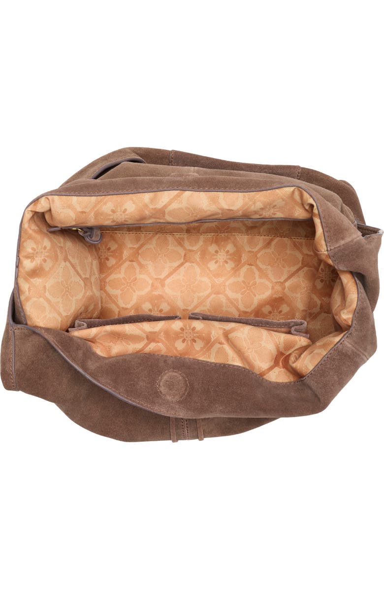 Lucky Brand Clem Leather Hobo Bag, Alternate, color, Dark Cappucino