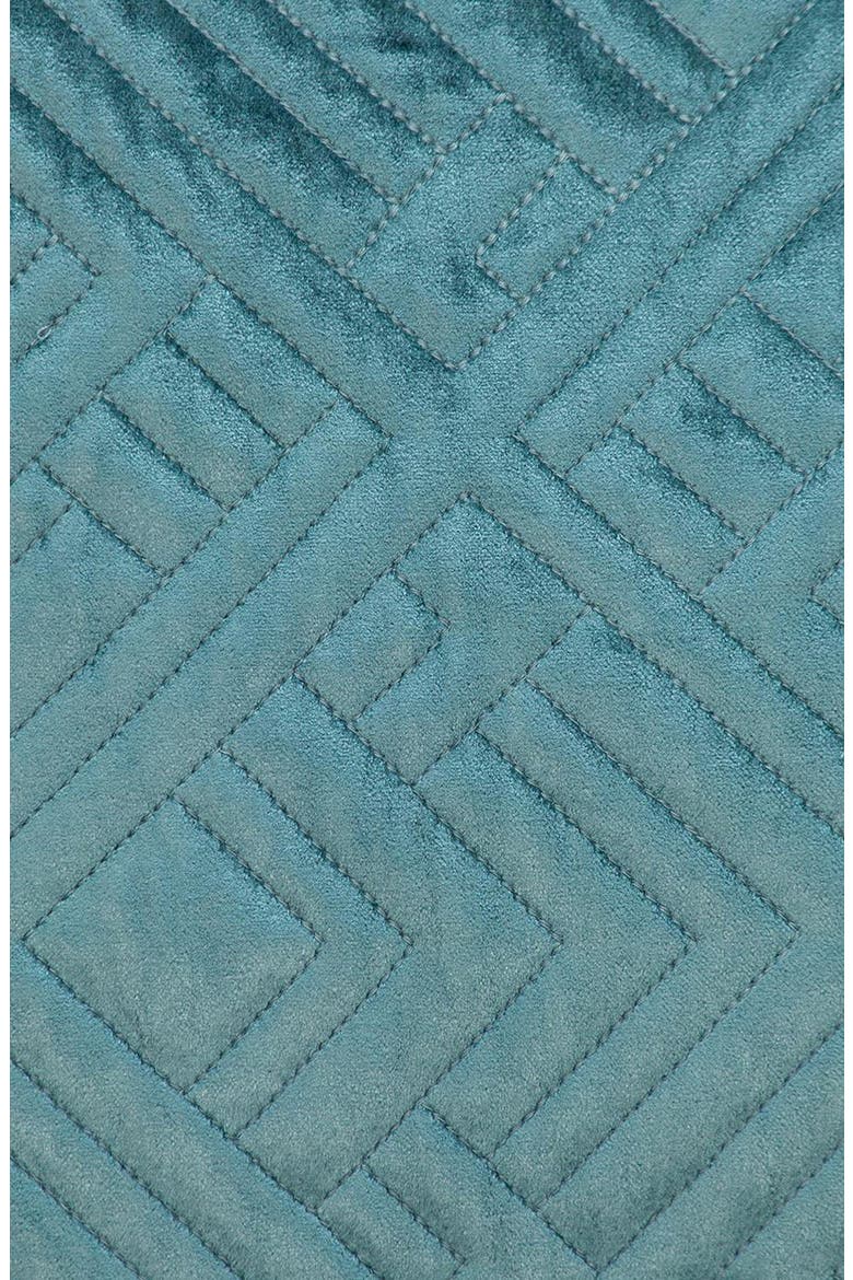 Tufted Velvet Decorative Pillow, Alternate, color, TEAL