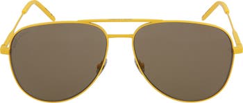 Saint Laurent 59mm Aviator Sunglasses Nordstromrack
