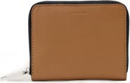 AllSaints Lena Hex Leather Zip Wallet