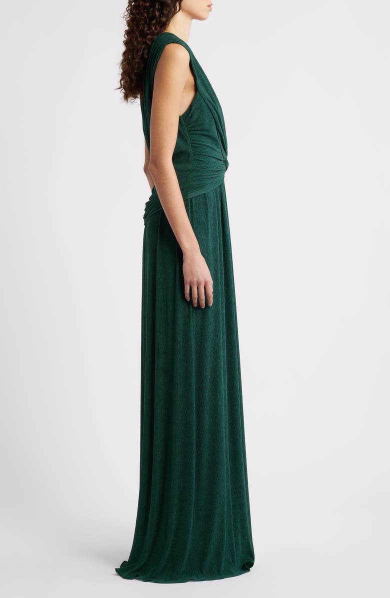 Black Halo Eliora Sleeveless Gown, Alternate, color, Fern